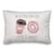 Go Together Like Coffee And Donuts Throw Pillow